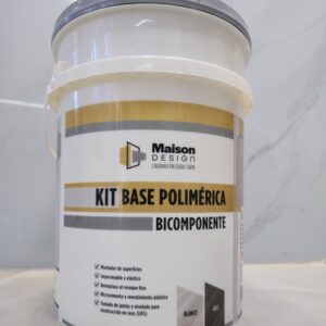 KIT BASE NIVELADORA BICOMPONENTE BLANCA